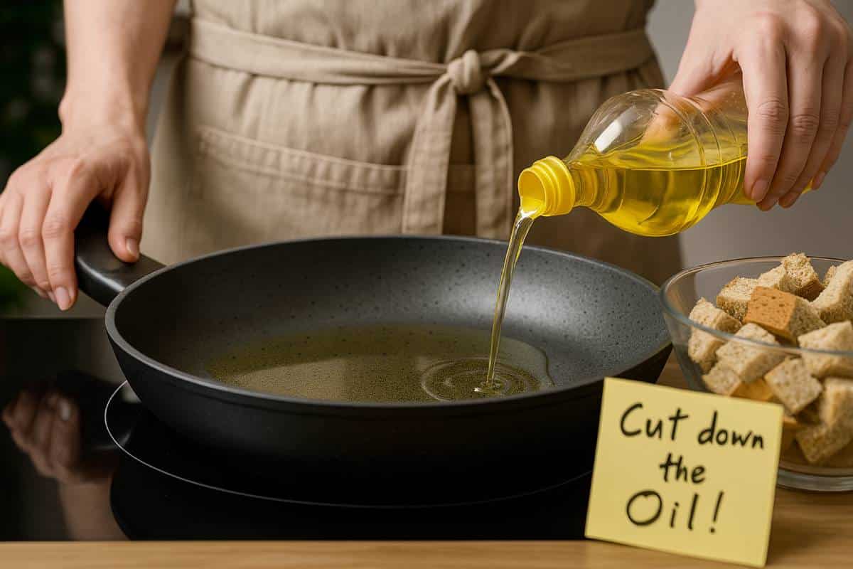بهترین روش کاهش مصرف روغن در زمان پخت غذا