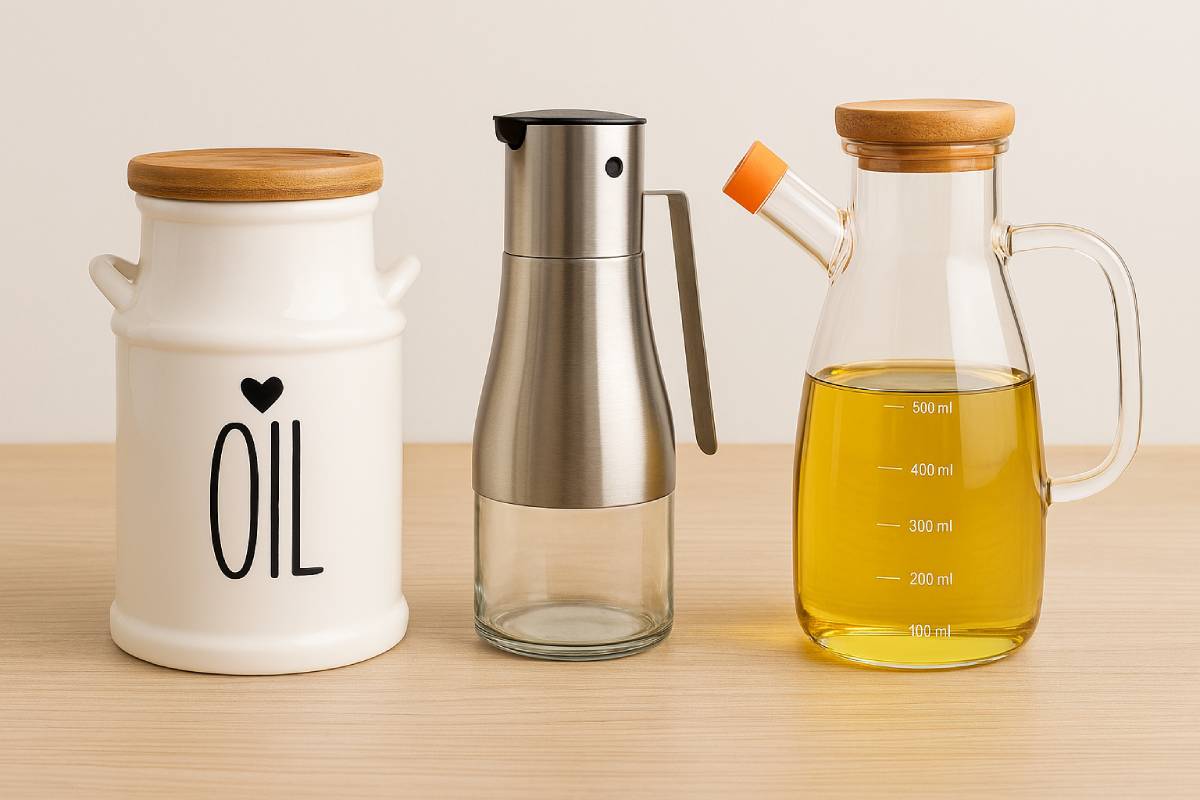 راهنمای خرید ظروف روغن | نکات مهم خرید ظروف روغن