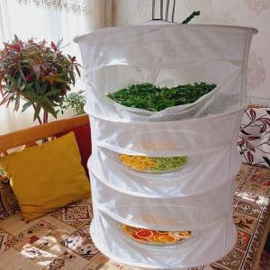 توری خشک کن میوه و سبزیجات مدل 3 طبقه