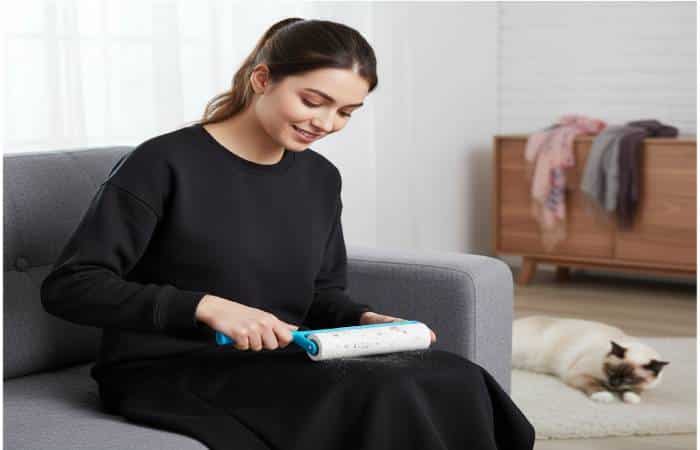 نحوه استفاده از پرزگیر رولی