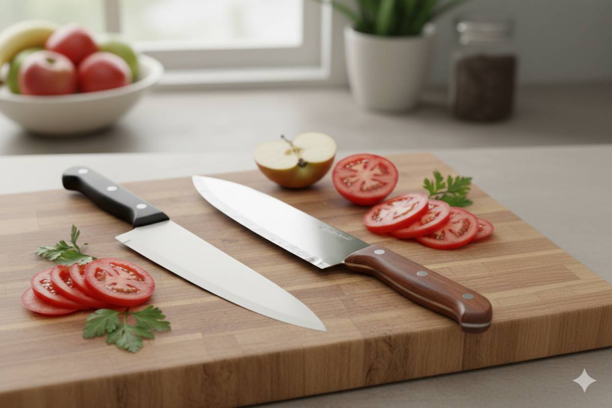 چاقوی سرامیکی بهتر است یا چاقوی استیل؟