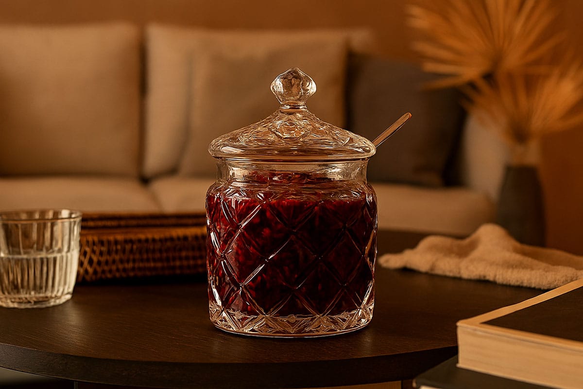 تاثیر ظرف مربا بر زیبایی آشپزخانه