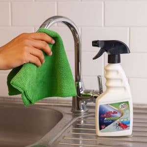 خرید اسپری براق کننده شیرآلات و سینک +A