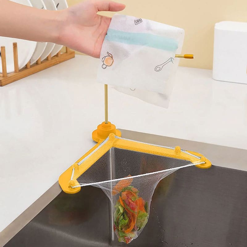 خرید تفاله گیر سینک توری استند دار