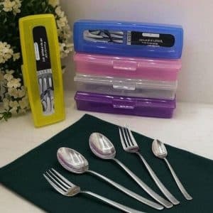 باکس قاشق و چنگال درخشان