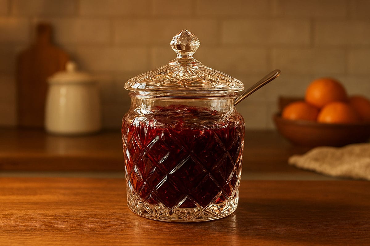 چطور ظرف مربا می‌تونه آشپزخونه‌ت رو جذاب‌تر کنه؟