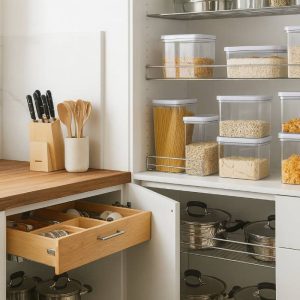 12 دلیل استفاده از نظم‌دهنده آشپزخانه