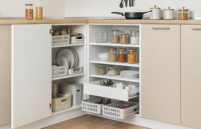 قیمت نظم دهنده آشپزخانه و کابینت