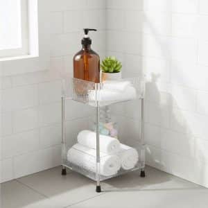 استند آکرولیک 2 طبقه مربع بلند