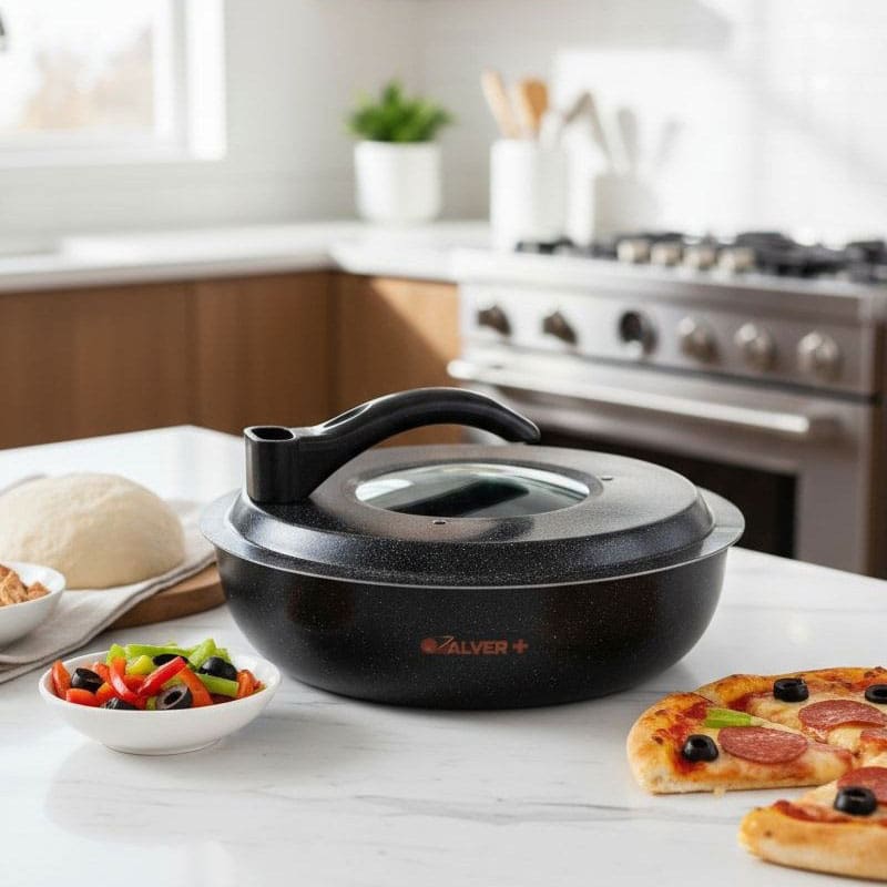 خرید کیک پز و پیتزا پز 4 کاره آلور