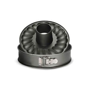 قالب کمربندی کیک گرد مدل شیفون دار