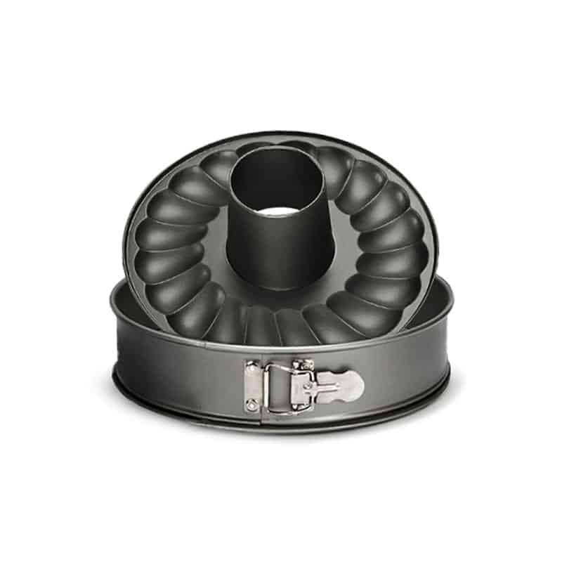 قالب کمربندی کیک گرد مدل شیفون دار