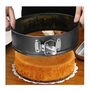 قالب کمربندی کیک گرد مدل شیفون دار ikia