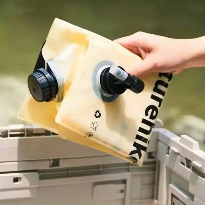 گالن آب شیردار 8 لیتری تاشو