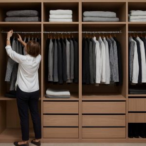 8 ایده جالب برای چیدمان کمد دیواری